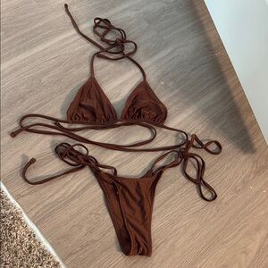 Brown Frankie’s Bikini Set